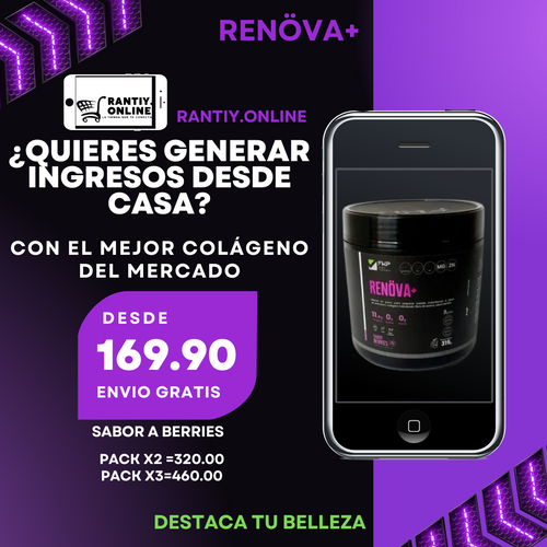 ✔Renöva+| Nutrición Celular para una Belleza Duradera