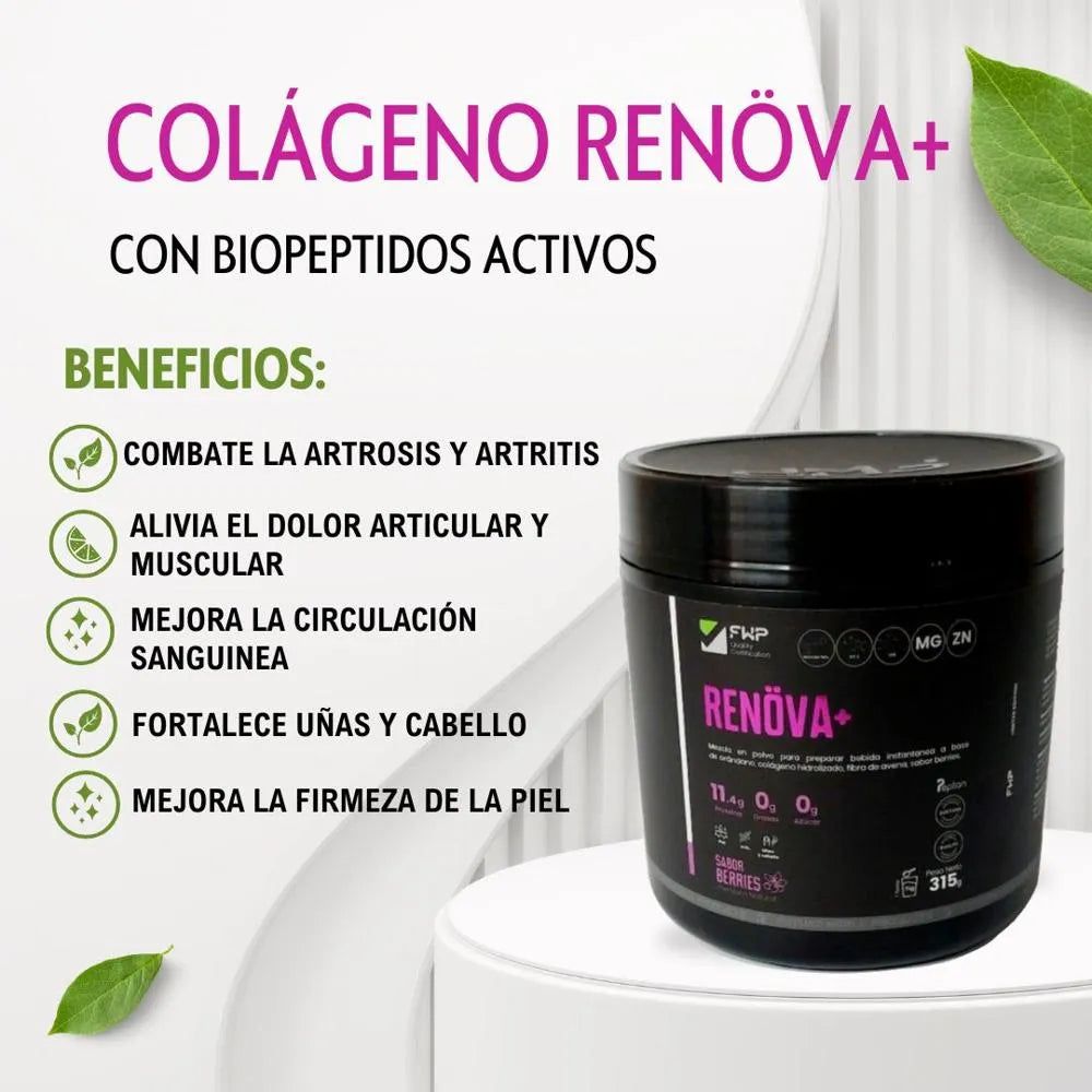 ✔Renöva+| Nutrición Celular para una Belleza Duradera